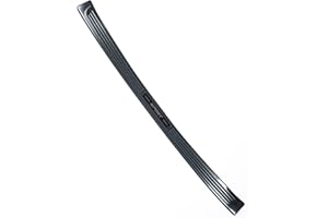 YAKANEY for Toyota RAV4 2019-2024 Rear Trunk Bumper Protector Guard Cover Trim Carbon Fiber Grain Stainless Steel -Exterior Carbon Fiber Grain