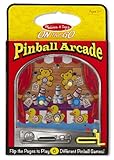 Melissa & Doug Pinball Arcade - Travel Toy With 6 Pinball Games