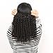 Nicewig 8A Grade Mongolian Afro Kinky Curly Clip In Hair Extension Vigin Human Hair weaving Kinky Curly Clip Ins 7pcs/lot,120gram/set Natural Black For American Black Women