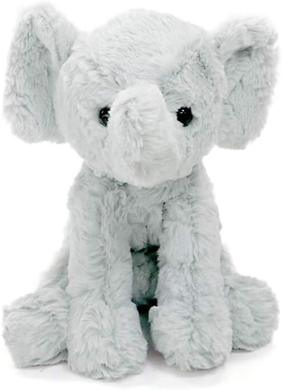 GUND Cozys Collection Elephant Stuffed Animal Plush, Gray, 8": Toys & Games