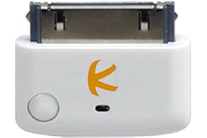 KOKKIA i10 (White) : Multi-Stream Tiny Bluetooth iPod Transmitter Splitter, Compatible with iPod/iPhone/iPad with 30-pin Conn