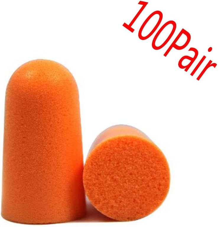 4 Pairs Sleeping Earplugs, DIXNGLE Comfortable Acoustic Earplugs with Storage box and Earpick, Noise Reducing Hearing Protection for Sleeping, Music, Shooting, Construction Work