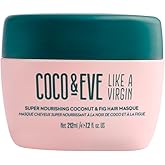 Coco & Eve Like a Virgin Hair Masque - Coconut & Fig Hair Mask for Dry Damaged hair with Shea Butter & Argan Oil for Hair Rep