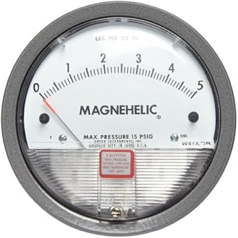 Dwyer Magnehelic Series 2000 Differential Pressure Gauge