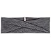 adidas Women's Blissful Hairband, Black/Deepest Space Heather, ONE SIZE