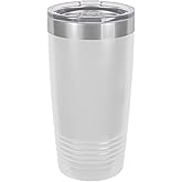 Polar Camel 20 oz. Stainless Steel Vacuum Insulated Tumbler (White)
