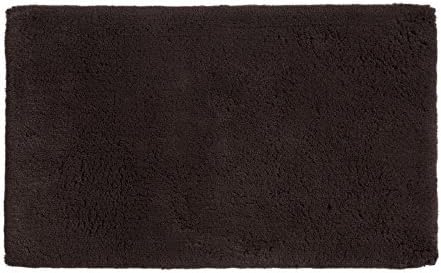 Grund Certified 100% Organic Cotton, Non Skid Bath Mat, Namo Spa Series, 21-Inch by 34-Inch, Chocolate