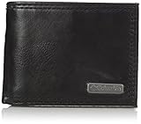 Columbia Men's Passcase Slimfold Wallet (RFID& Standard style),RFID Black,One Size