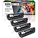 Cool Toner Compatible Toner Cartridge Replacement for HP 12A Q2612A for HP 1020 Toner Cartridge 1022 1018 1010 1012 3050 3015 3055 3030 MF4350d MF4150 MF4370dn D420 MF4270 Printer (Black 4Pack)