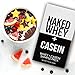 Naked Whey + Casein Sample Pack - Naked Whey, Chocolate Less Naked Whey, Vanilla Less Naked Whey, Naked Casein, Chocolate Less Naked Casein, and Vanilla Less Naked Casein