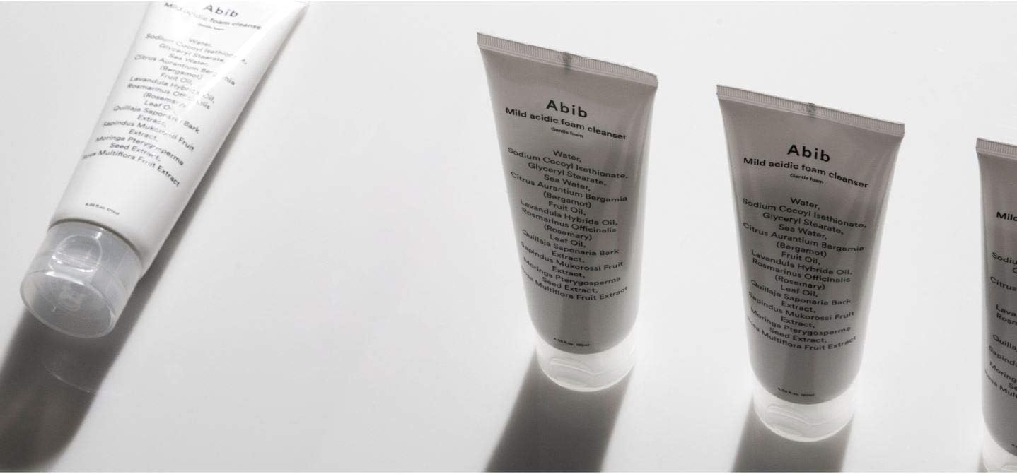 abib mild acidic foam cleanser