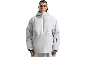 GSOU SNOW Snowboard Jacket Men Ski Snow Jackets Waterproof Coat Hooded Warm Winter Sport