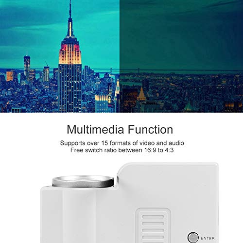 Bewinner-Proyector-porttil-HD-1080P-LED-Mini-proyector-de-cine-en-casa-con-cable-400-Lux-Compatible-con-HDMI-VGA-AV-USB-SD-y-enchufe-de-110-240V-UE-Blanco