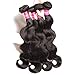 ALI JULIA 14 16 18 Inch Brazilian 10A Virgin Body Wave Hair Weave 3 Bundles100% Unprocessed Human Hair Weft Extensions Natural Color 95-100g/pc