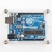 SunFounder Case Enclosure New Transparent Gloss Acrylic Computer Box Compatible with Arduino Uno R3