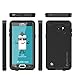 PunkCase Galaxy Note 5 Case -StudStar - Waterproof Phone Case - IP 68 Protective Case - Underwater Shock Dirt Proof - Heavy Duty Military Case - Rugged Phone Case [Black]