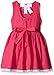 Rare Editions Big Girls' Eyelet Dress with White Trim