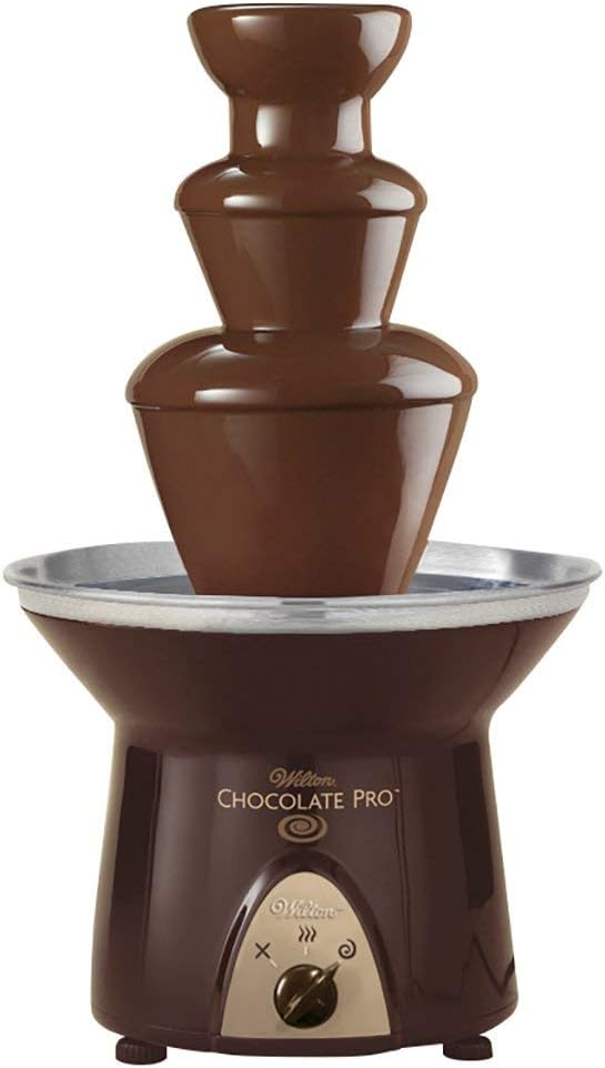 Wilton Chocolate Pro Chocolate Fountain - Chocolate Fondue Fountain, 4 lb. Capacity (Renewed)