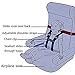 Child Airplane Safety Travel Harness,Care Harness Restraint System-Approved by FAA,Protect Your Child for Airplane Travel Safety
