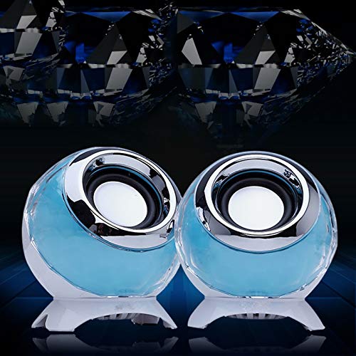 Byx- Notebook Desktop Speaker -USB Mini Speaker Heavy Subwoofer Multimedia Sound Speaker (Color : D)