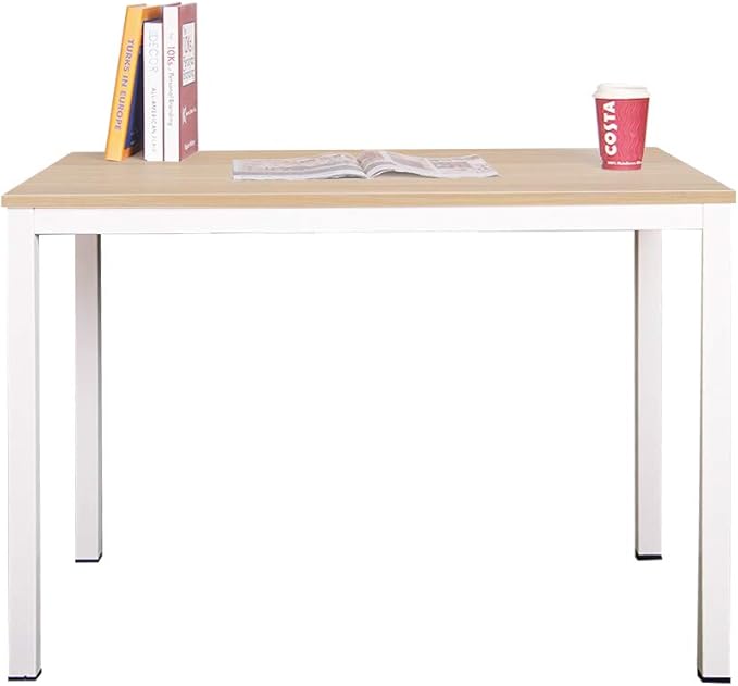 SogesHome Computer Desk 100 x 60 x 73 cm PC Office Desk Writing Desk for Home Office Dining