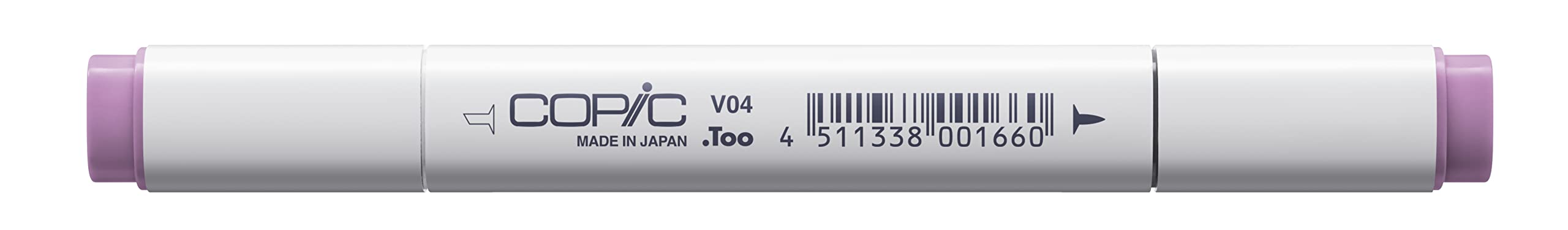 Copic Classic Coloured Marker Pen - (V-04) Lilac, For Art & Crafts, Colouring, Graphics, Highlighter, Design, Anime, Professional & Beginners, Art Supplies & Colouring Books