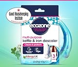 Ecozone Kettle & Iron Descaler Sachets | Limescale Removal 3 Use Pack view 2