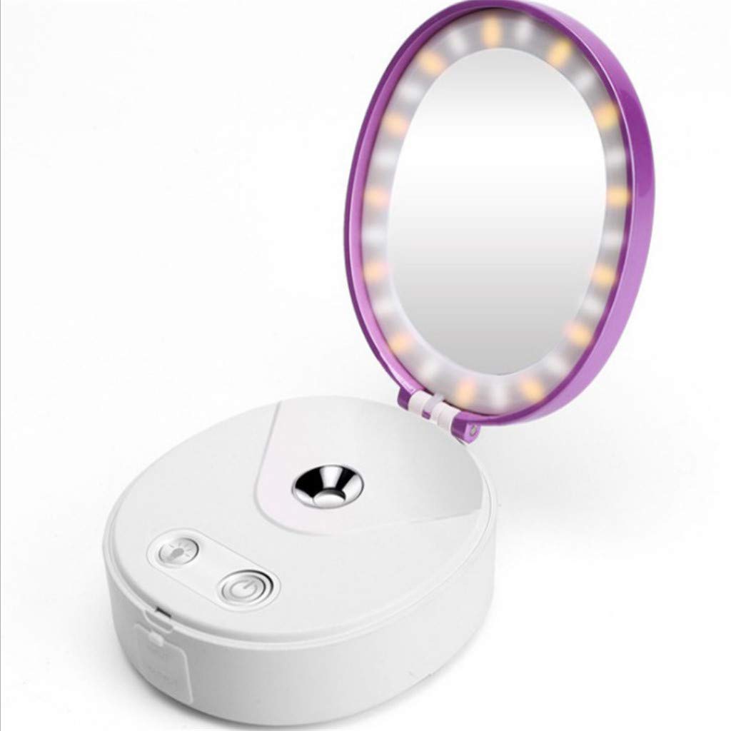LED Makeup Mirror,4In1 Folding Lighted Cosmetic Vanity