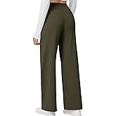 Phophila High Waisted Work Pants for Women Business Casual Outfits Office Dress Pants Trousers with Pockets