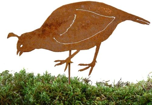 Female Quail Stake Bird Silhouette | Gifts for Mom | Gifts for Grandma | Housewarming | Anniversary | Nature Inspired Art
