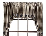 36 in. Scalloped Swag - Set of 2