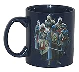 20oz Assassin's Creed OFFICIAL Navy Blue Ceramic PREMIUM Coffee Mug GIFT