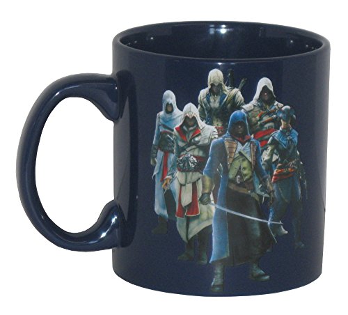 Assassins Creed Assassins 20oz Navy Ceramic Coffee Mug Assassins Creed Assassins 20oz Navy Ceramic Coffee Mug