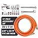 WYNNsky 3/8″ X 25ft PVC Air Compressor Kit With 17 Piece Air Tool and Air Accessories Kitthumb 1