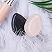 Silicone Makeup Sponge 2Pcs, Foundation Beauty Makeup Blender, DUcare Dual Use Reusable Makeup Applicator Foundation Sponge Cosmetic Blender Silisponges Flawless Applicators for Cream Powder Blusher
