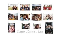 JINJUREN Custom Tapestry Upload Images Personalized