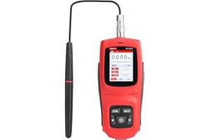 UT335B Digital Gauss Meter UT335A UT335C 0-30kGs Magnetic Field Detector Sound Light Alarm for Magnet Speed Detection(UT335A)