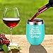 I'm Not Slurring I'm Speaking In Cursive - Funny Wine Gifts for Women, Wine Lover Gifts - Birthday, Christmas Gifts for Her, Wife, Mom, BFF, Sister, Teachers, Coworkers, Friends - LEADO Wine Tumbler