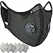 BASE CAMP Dust Mask Activated Carbon Dustproof Mask with Extra Carbon N99 Filters for Woodworking Mowing Sanding Running Cycling Outdoor Activities