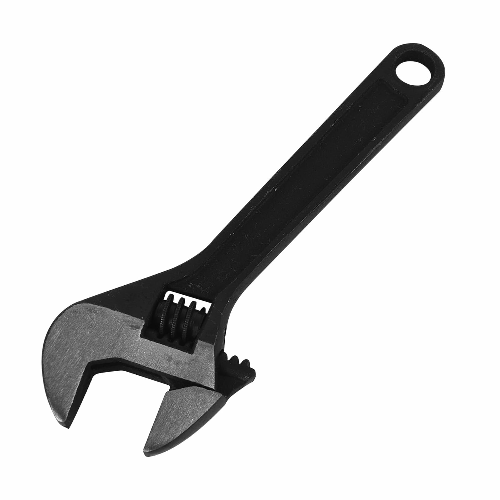 SENRISE Mini Wrench Adjustable Spanner Small Jaw Spanner Wrench Monkey Wrench for Repairing Black (4" 100mm)