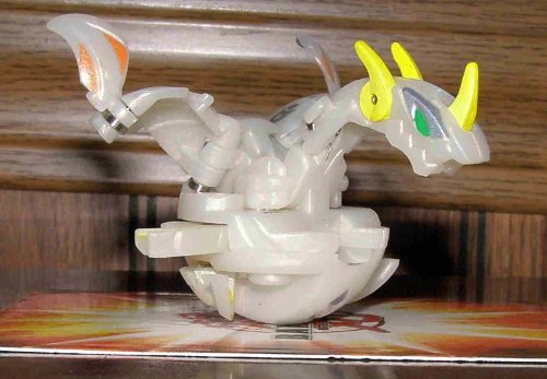 BAKUGAN SEASON 2 VESTROIA NEW LOOSE LUMINOZ PEARL WHITE ULTRA DRAGONOID RARE!