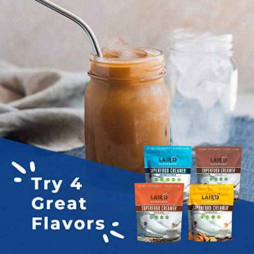 Laird Superfood Coffee Creamer Sampler Pack NonDairy Organic