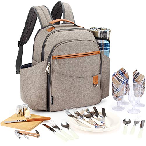 personalized picnic backpack