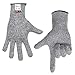 YINENN Medium (Pack of 4) Grey Cut Resistant Gloves, Food Grade Level 5 Protection, Ideal for Kitchen Use, Dexterity and Flexibility