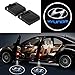 Bearfire 2 Pcs Wireless Car Door Led Welcome Laser Projector Logo Light Ghost Shadow Light Lamp Logos (hyundai)