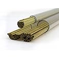 WeldingCity 20-pcs Electrical Discharge Machine (EDM) Drilling Electrode Tubes Brass Single Channel Hole 400 x 2.0mm