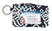 Vera Bradley Zip Id Case and Lanyard in Ink Blue