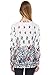 Boteley Fashion Women V Neck Cuffed Sleeves Floral Print Blouse