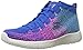 Skechers Sport Women's Sweet Symphony Fashion Sneaker, Blue/Hot Pink, 10 M US