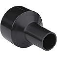 POWERTEC 70140 2-1/2” to 1-1/4” Hose Reducer – Conversion Unit for Dust Collection Accessories, Black